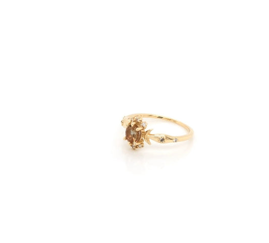 Twist Opal Noir Ring