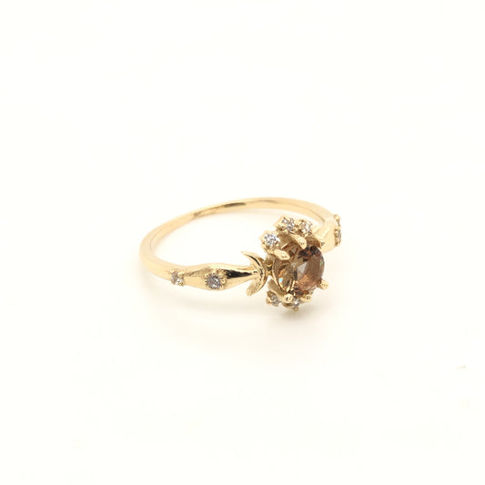 Twist Opal Noir Ring